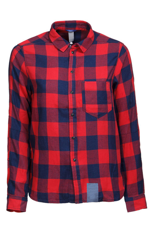 Picture of Men's Flannel Plaid Shirts -  45 lbs (Good and Moderate Quality)