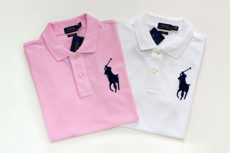 Picture of Men's Polo Shirts Ralph Lauren, Tommy Hilfiger, Lacoste - 45 lbs (Good Quality)