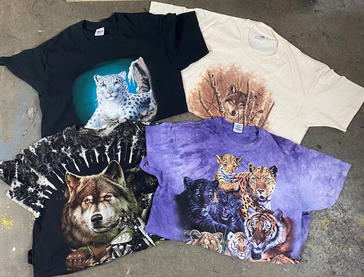 Picture of Men’s Cartoon/ Animal Prints T-shirts – 45 lbs. (Good Quality)